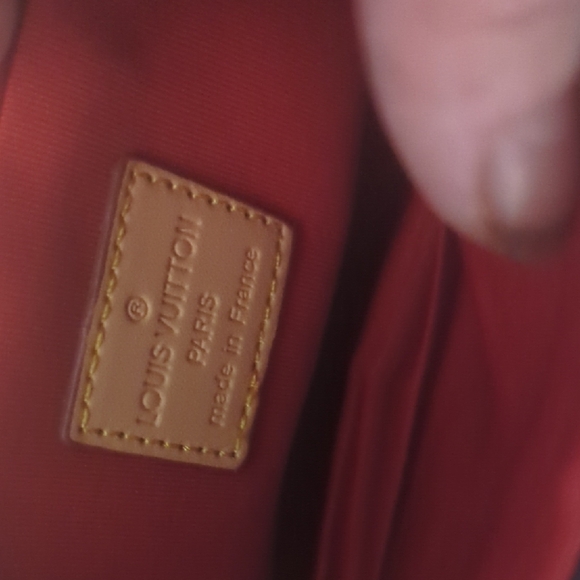 Louis Vuitton Brown and Red Monogram Clutch - Picture 5 of 7